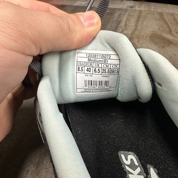 Brooks Womens Adrenaline GTS 23 1203811D072 Running Shoes Sneakers 8.5B 8.5 - Picture 9 of 16